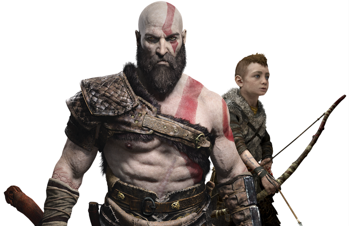 Kratos and Atreus | GOW-poster